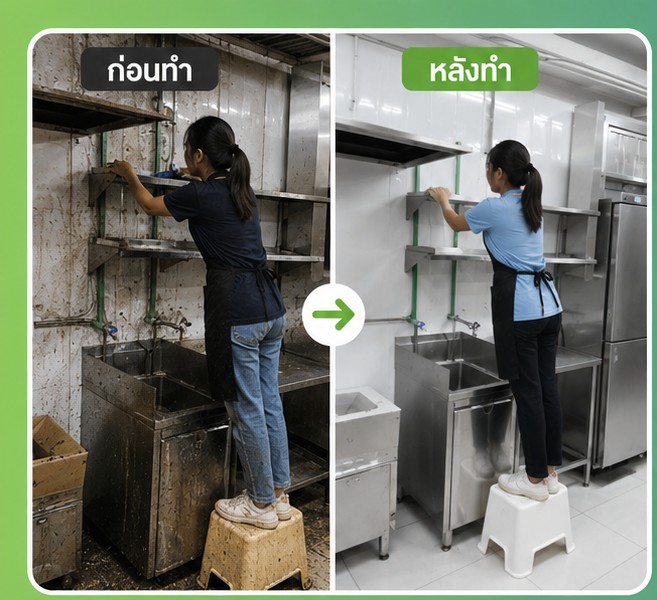 ทีมงาน SUNC Office Cleaning
