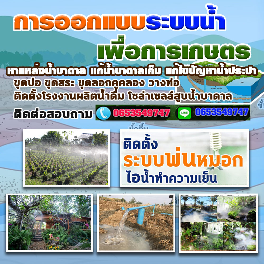 ติดสปริงเกอร์อำเภอบางเสาธง